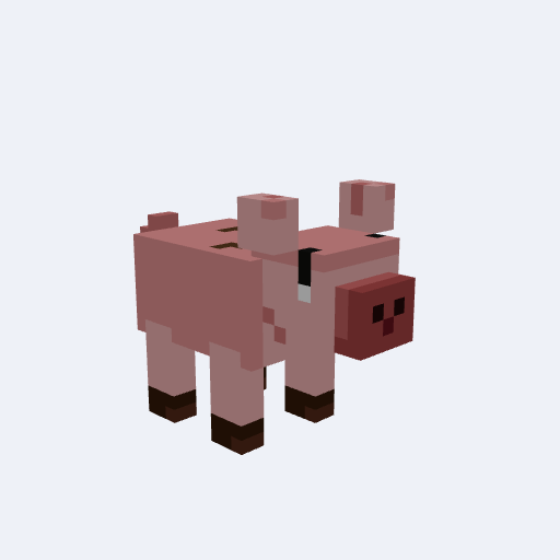 Cochon rose